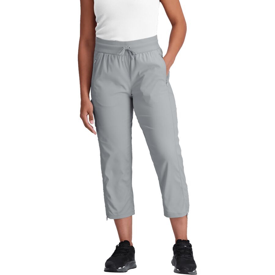 

Брюки The North Face Aphrodite Motion Capri The North Face, High Rise Grey