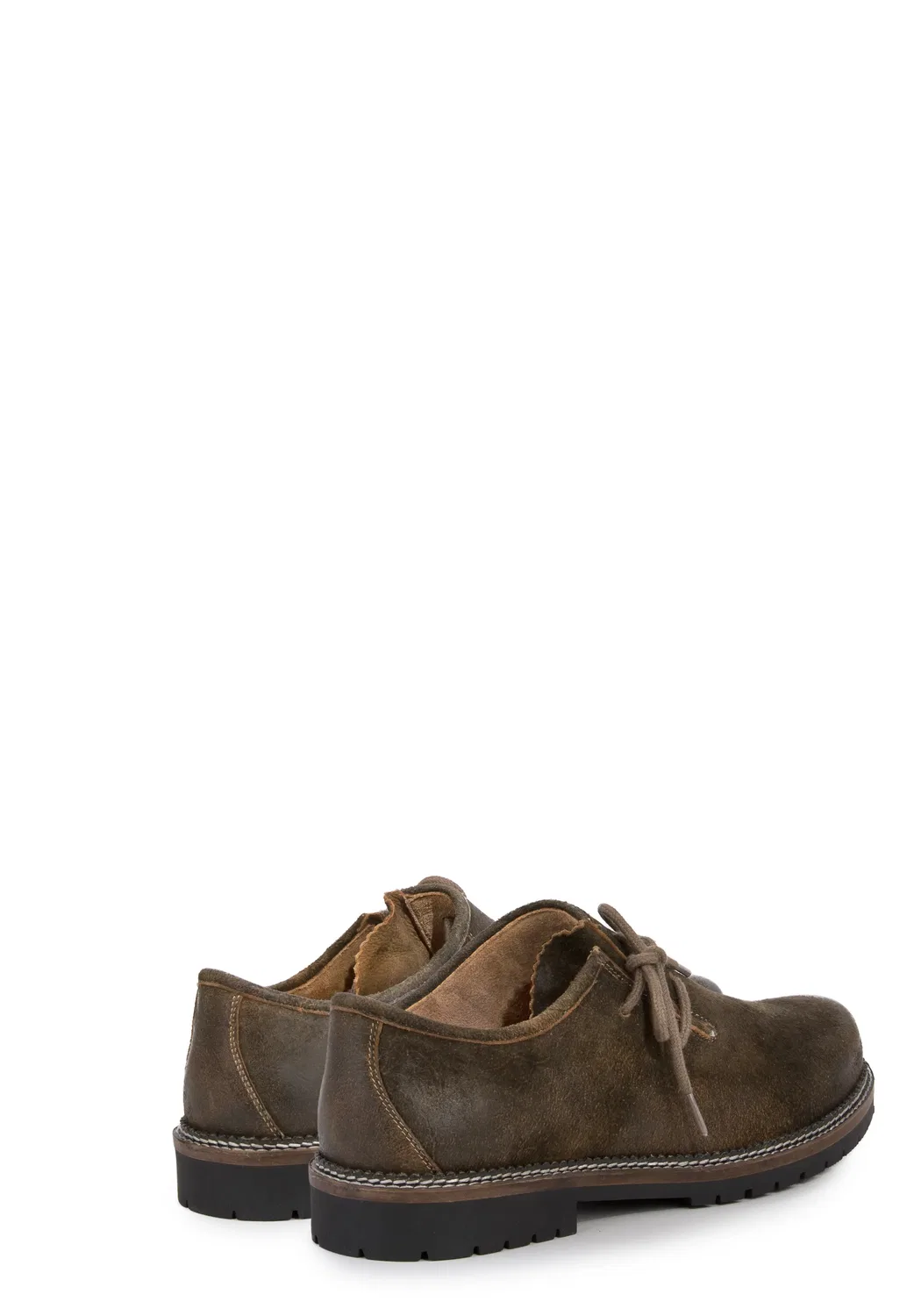 Haferlschuh Tailor из кожи, Stockerpoint, темно-коричневый винтаж — фото 4