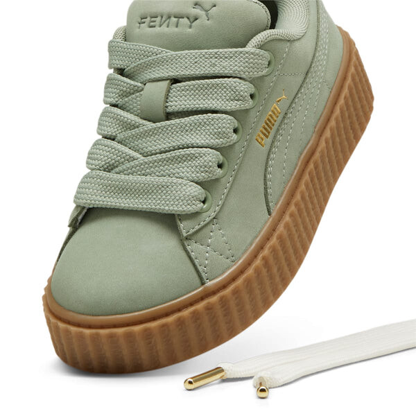 Кроссовки x fenty creeper phatty 'earth tone pack - green fog' Puma, зеленый — фото 4