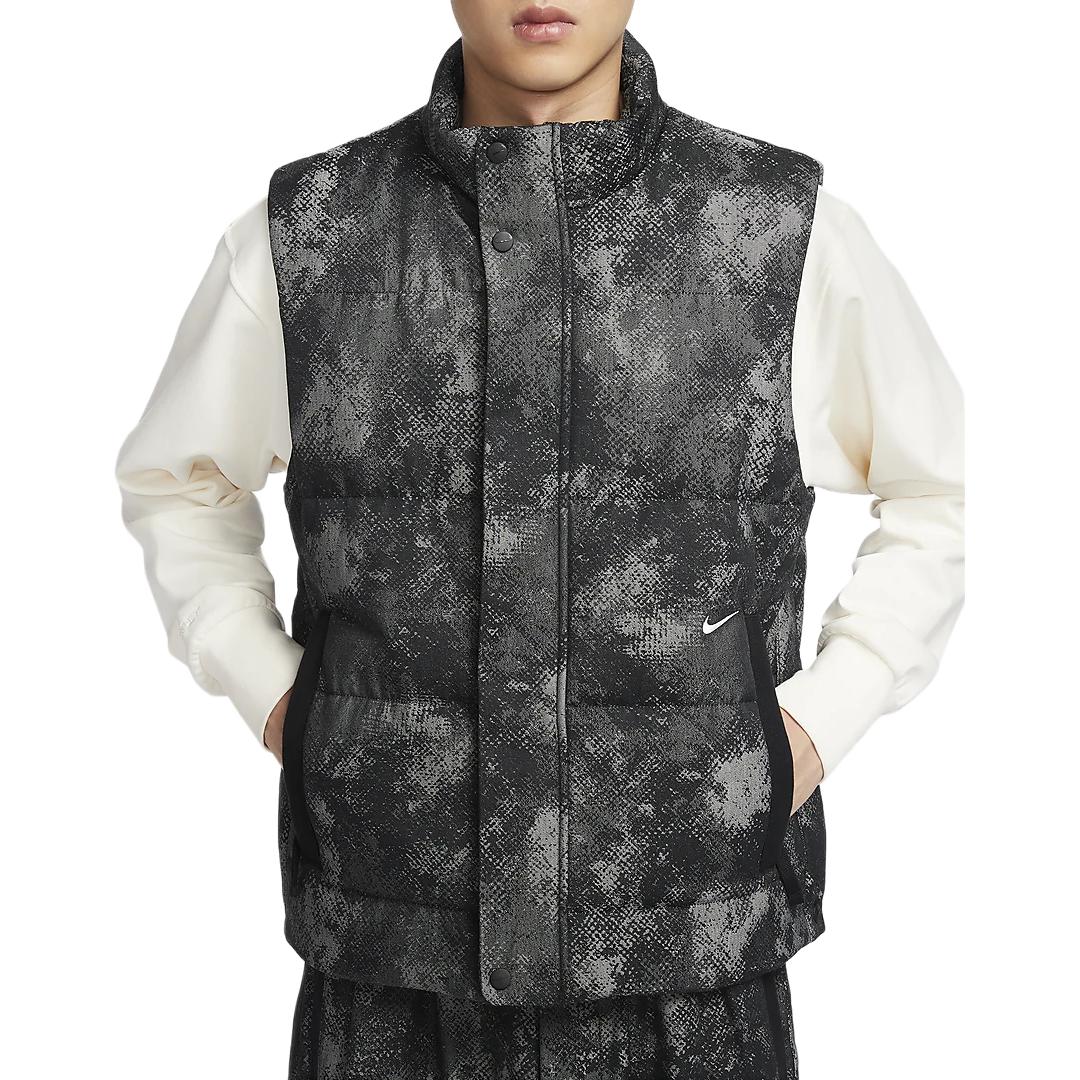 

Nike Мужская куртка черно-белая, Black/White