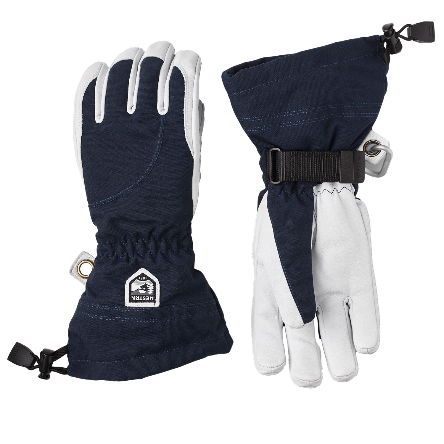 

Перчатки Hestra Heli, цвет Navy/Off White