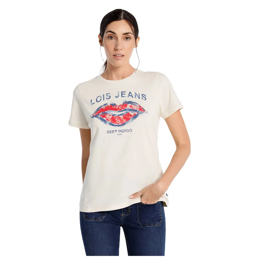 

Футболка с коротким рукавом Lois Jeans 6859, белый