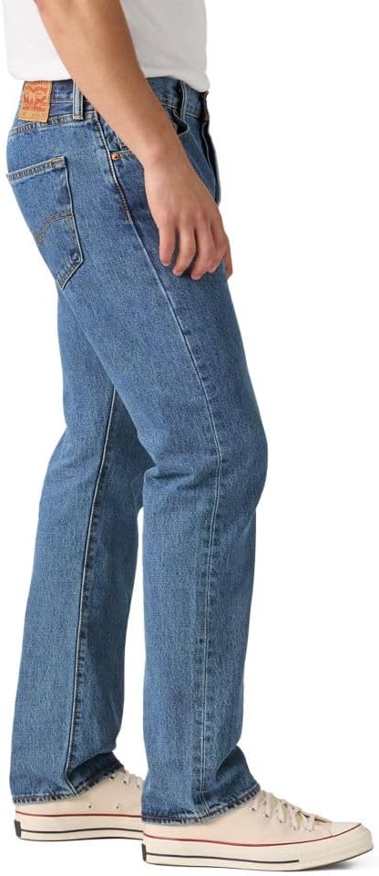 Мужские джинсы Levi’s 501 Original Fit, Medium Stonewash — фото 2