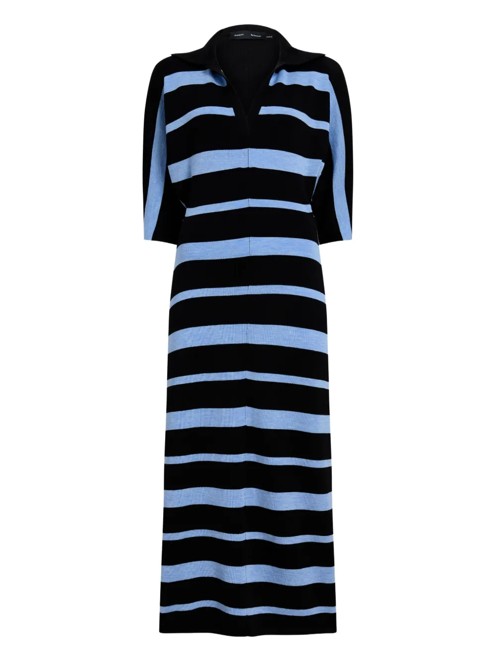 

Платье миди Solana Proenza Schouler, синий