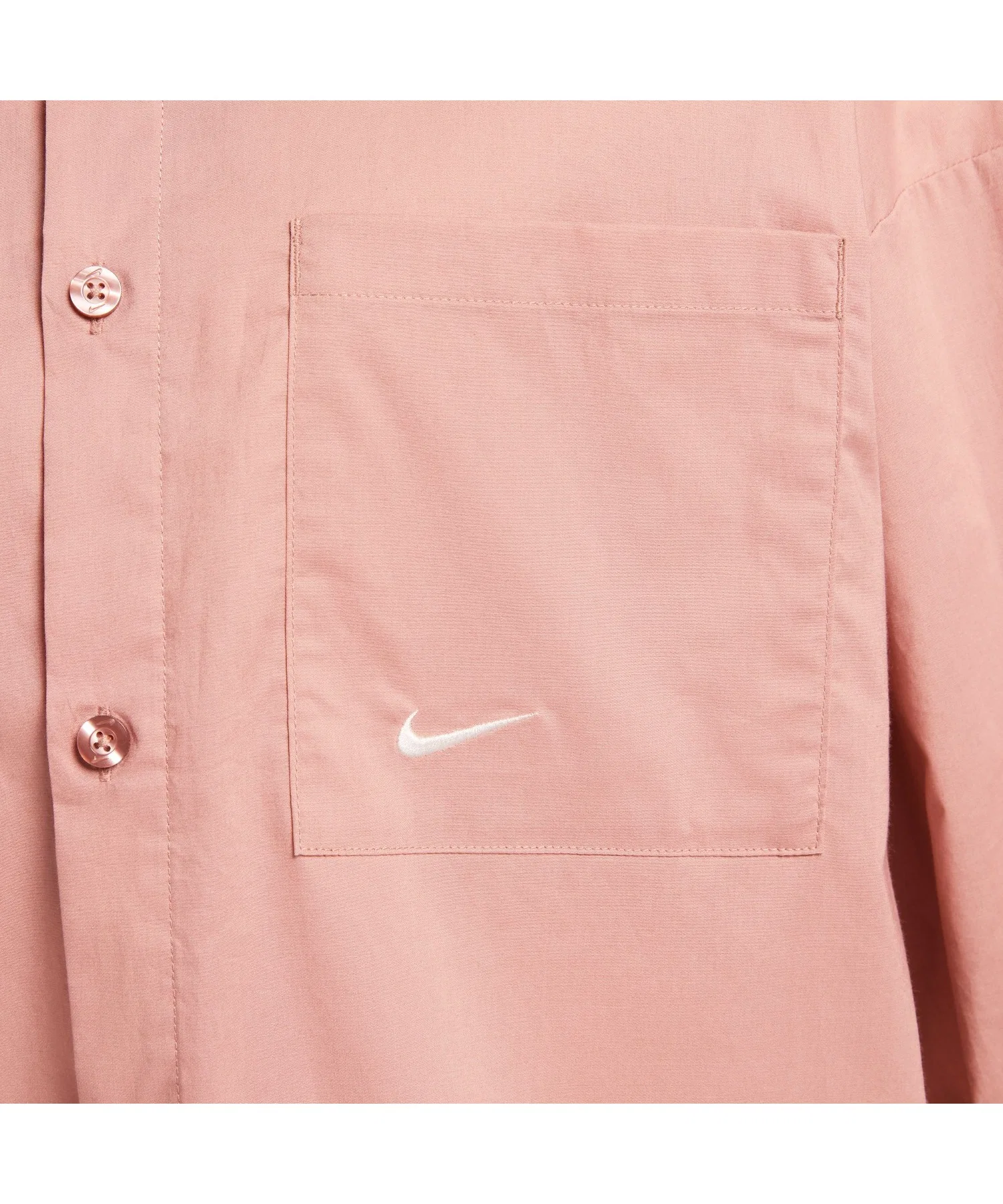Женская рубашка NIKE CHLLPPLNBTNL с длинным рукавом розовая — фото 4