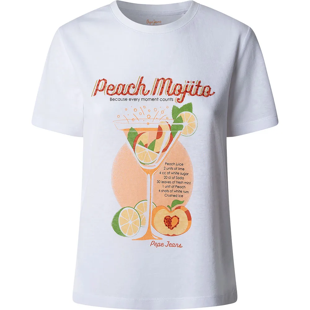 

Футболка с коротким рукавом Pepe Jeans Viola, белый