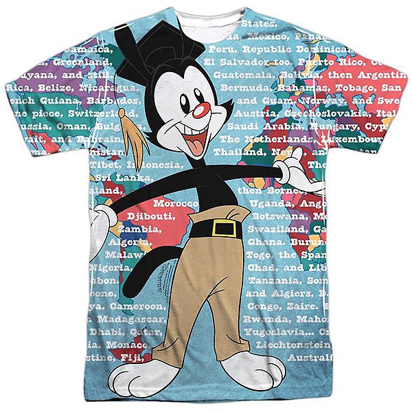 

Футболка с принтом yakko world animaniacs Licensed Character