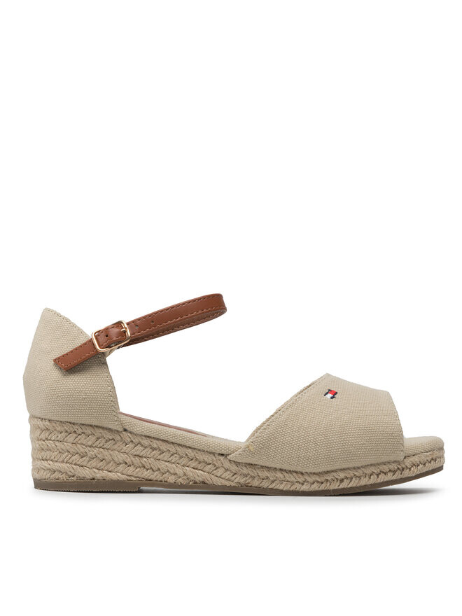 

Эспадрильи Tommy Hilfiger Rope Wedge Sandal T3A7-32185-0048 S, бежевый