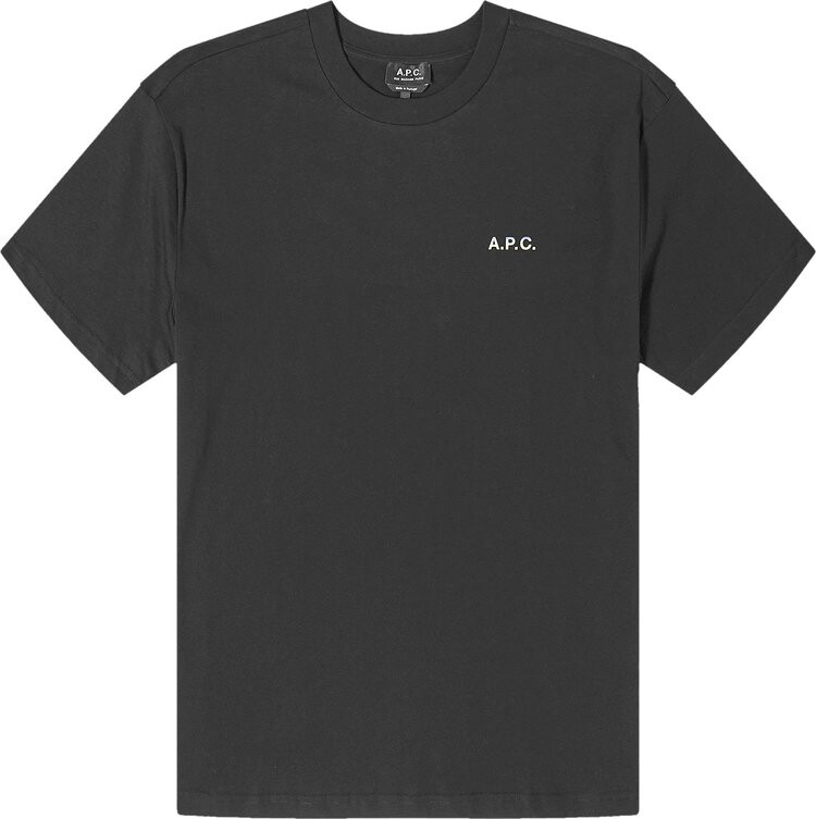 

Футболка A.P.C. Nolan 'Black', черный