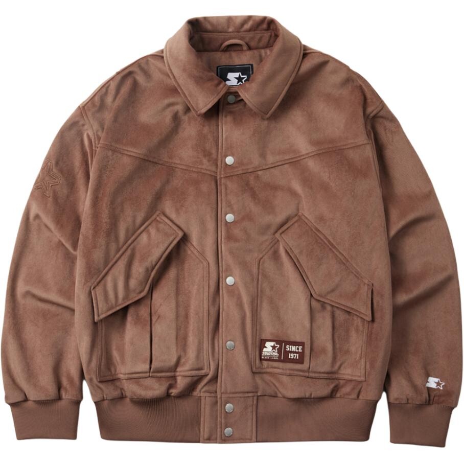 

Бейсбольная куртка унисекс Starter, коричневый