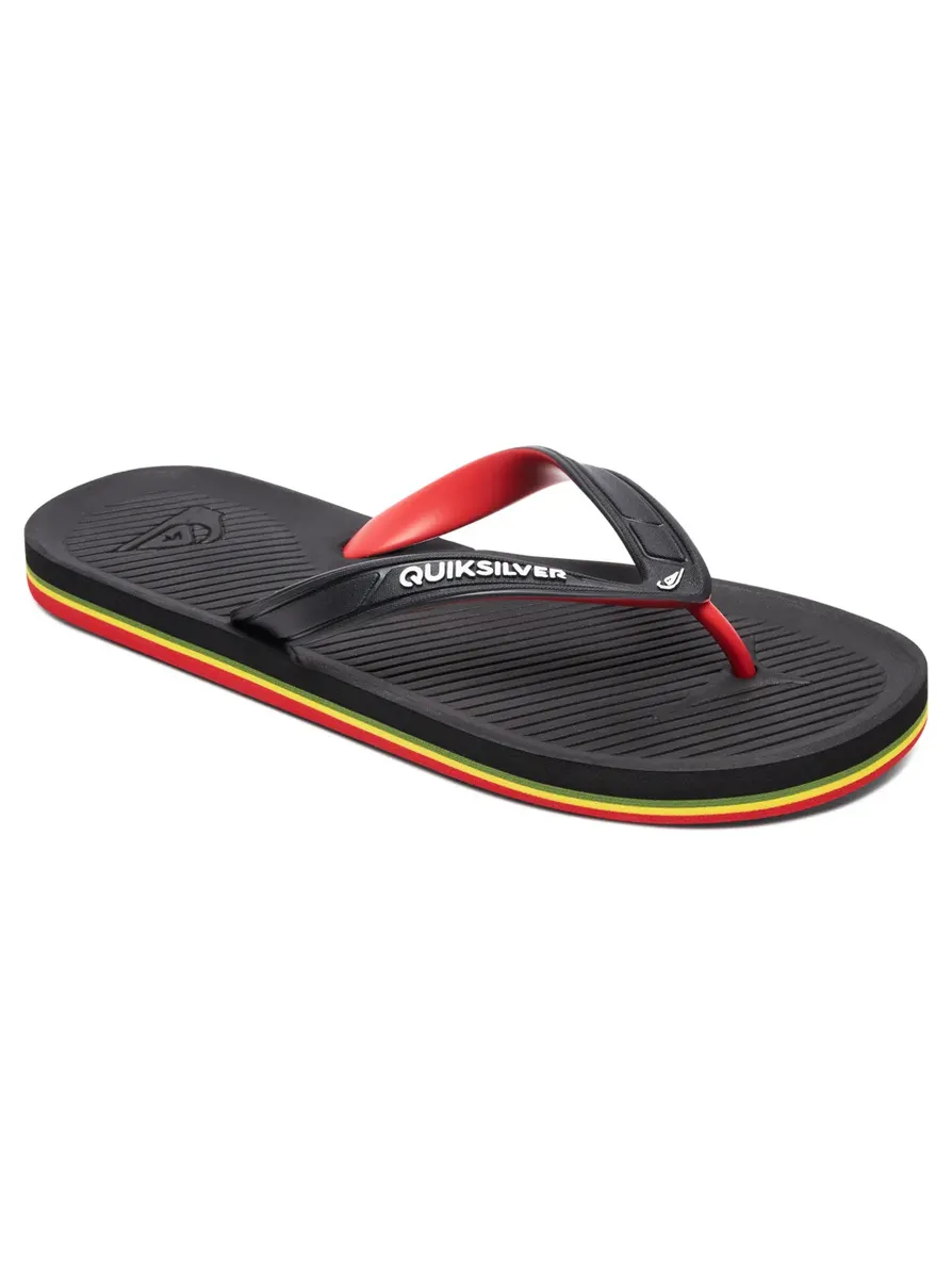 

Сандалии Quiksilver "Haleiwa", цвет Black/Red/Green