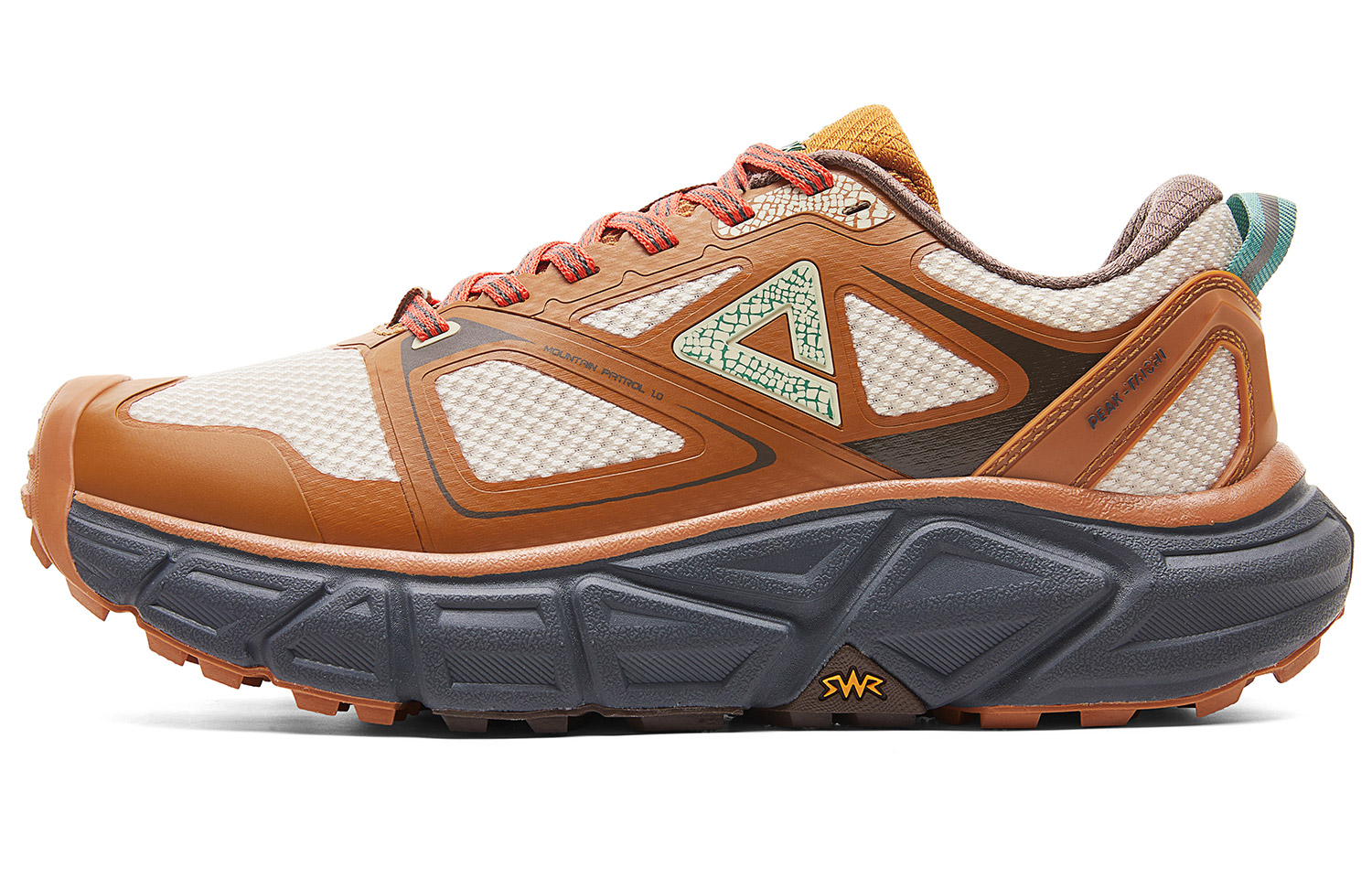 

Кроссовки для бега с низким верхом, амортизирующие, противоскользящие, с отскоком, цвет карамельный PEAK, Caramel