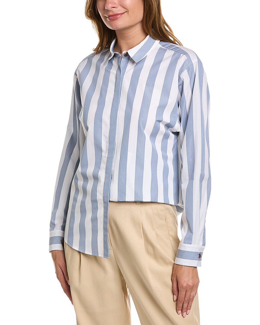 

Лафайет 148 Нью-Йорк Рэй рубашка Lafayette 148 New York, синий