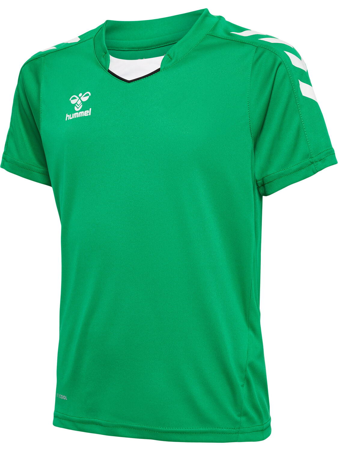 Футболка Hummel Trikot S/S Hmlcore Xk Poly Jersey S/S Kids, цвет JELLY BEAN — фото 4
