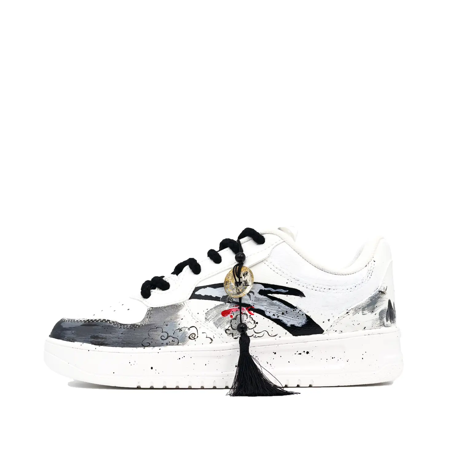 

Легкие амортизирующие износостойкие низкие кроссовки для скейтбординга мужские ANTA, черный