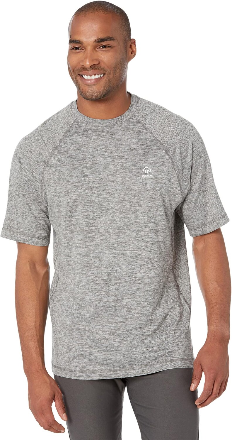 

Футболка Wolverine Sun-Stop Short Sleeve Tee Shirt, цвет Gunmetal Heather
