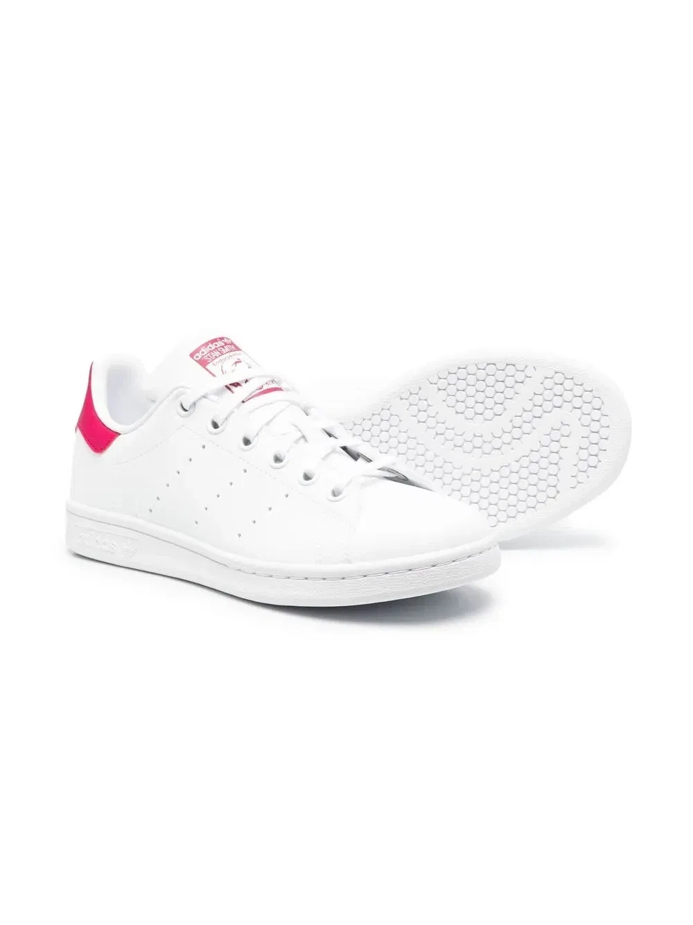 Кроссовки Stan Smith Adidas Kids, белый — фото 2