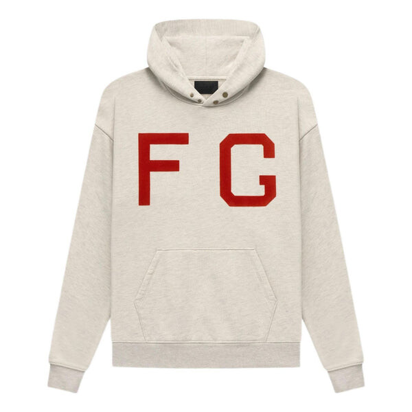 

Толстовка monarch hoodie 'cream heather grey' Fear Of God, серый