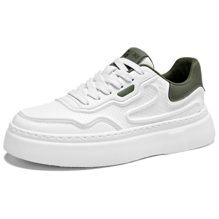 

Износостойкие низкие мужские кроссовки HLA, White Green