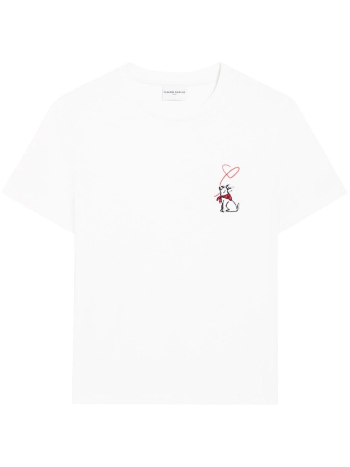 

Claudie Pierlot футболка Jean Toto, нейтральный цвет