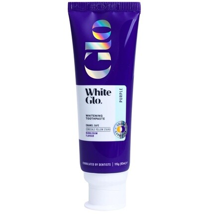 

Фиолетовая отбеливающая зубная паста - 115 г White Glo