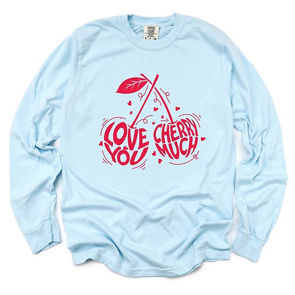 

Футболка Love you cherry much с длинным рукавом, окрашенная в стиле garment dyed Simply Sage Market, Chambray, Зеленый, Футболка Love you cherry much с длинным рукавом, окрашенная в стиле garment dyed Simply Sage Market, Chambray