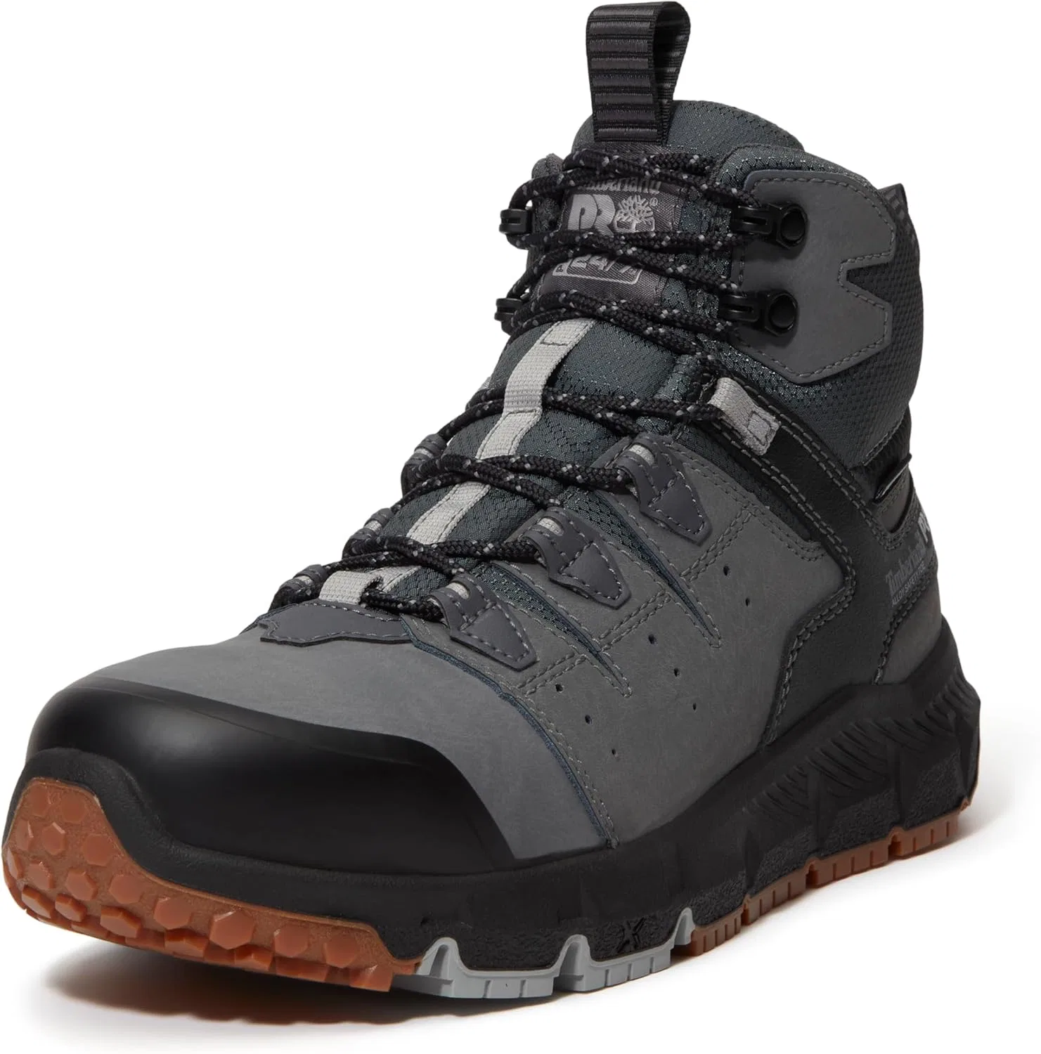 Рабочие водонепроницаемые рабочие ботинки Timberland PRO Tempe Alloy для мужчин, Mid-Grey