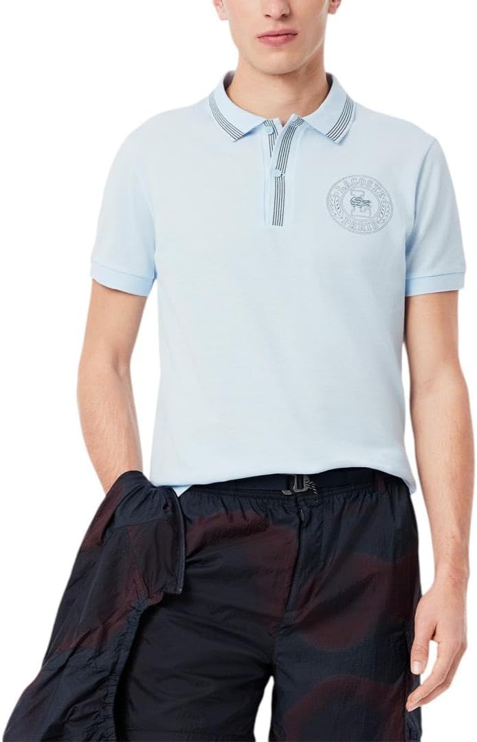 

Lacoste мужская поло с тиснением под крокодила, Rill