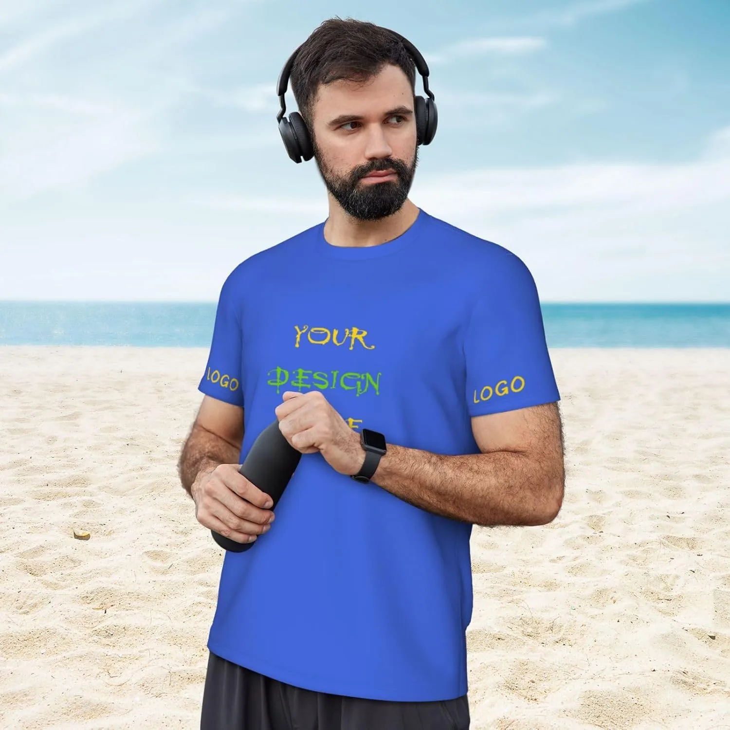 Футболка Custom Men's Novelty — фото 4