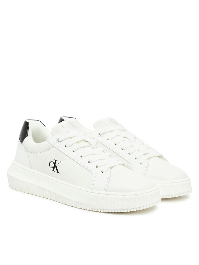 Кроссовки Chunky Cupsole Low Mg YW0YW01769 Calvin Klein Jeans, белый — фото 2