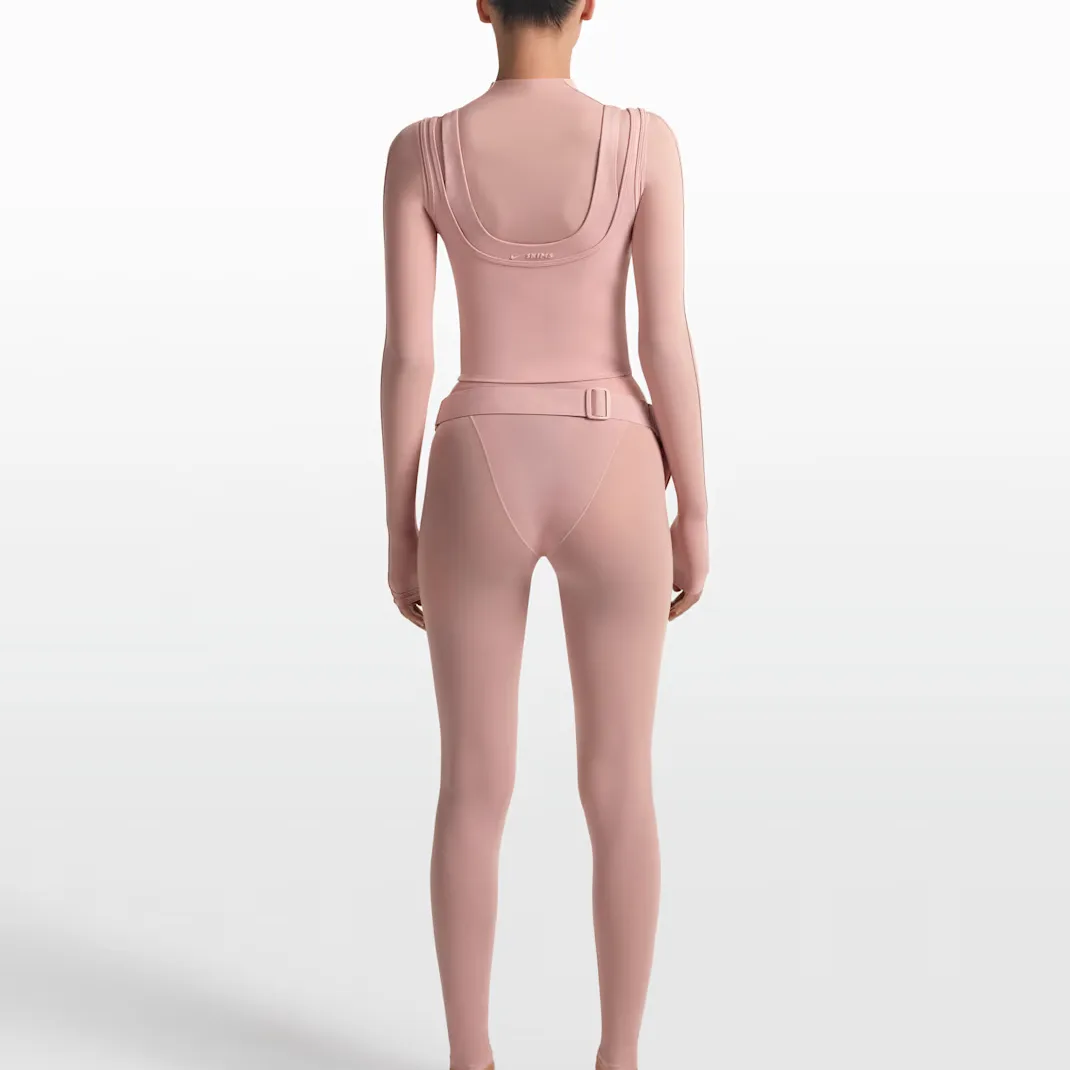 SKIMS Matte женский топ-майка с двойными бретелями Nike, nskm swertia — фото 4