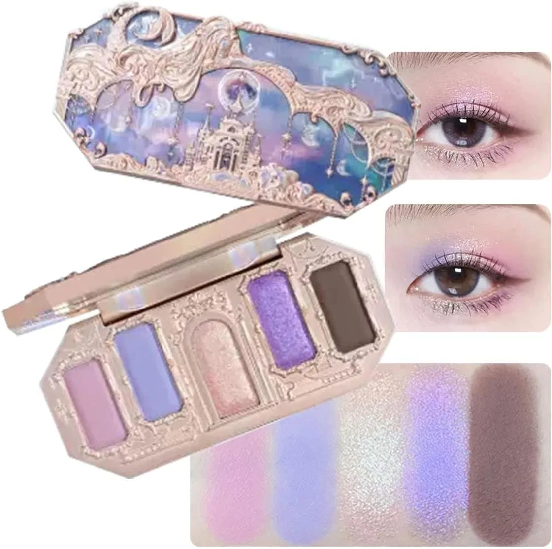 Тени для век Flower Knows Moonlight Mermaid, 1 шт, Y04