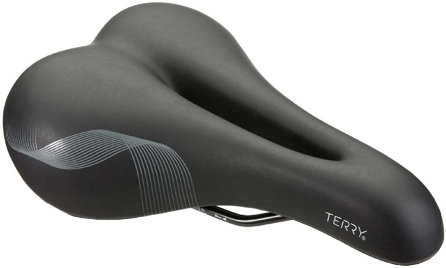 

Мужское седло для велосипеда Terry, Black
