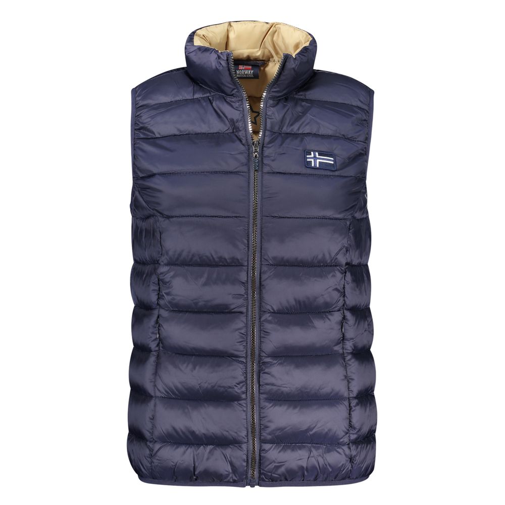 

Синяя женская куртка из полиамида Geographical Norway