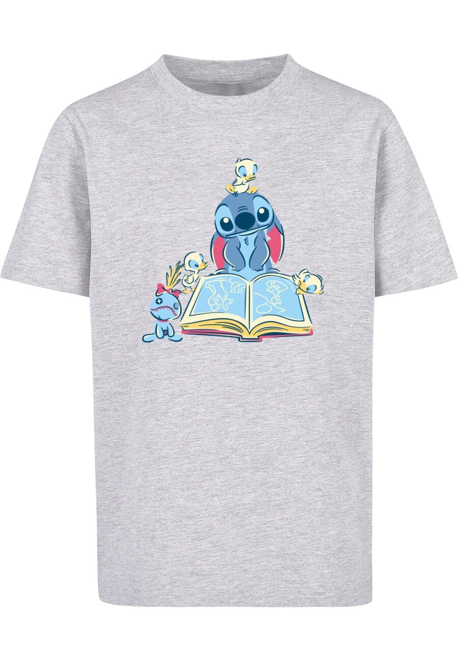 

Рубашка ABSOLUTE CULT Lilo And Stitch - Reading A Book, пятнистый серый