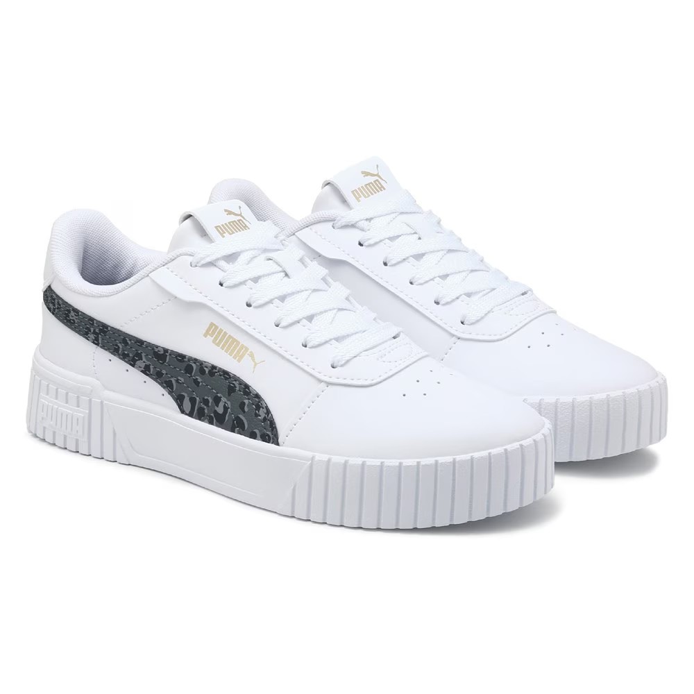 

Кроссовки Carina 2.0 low top для маленьких детей Puma, белый