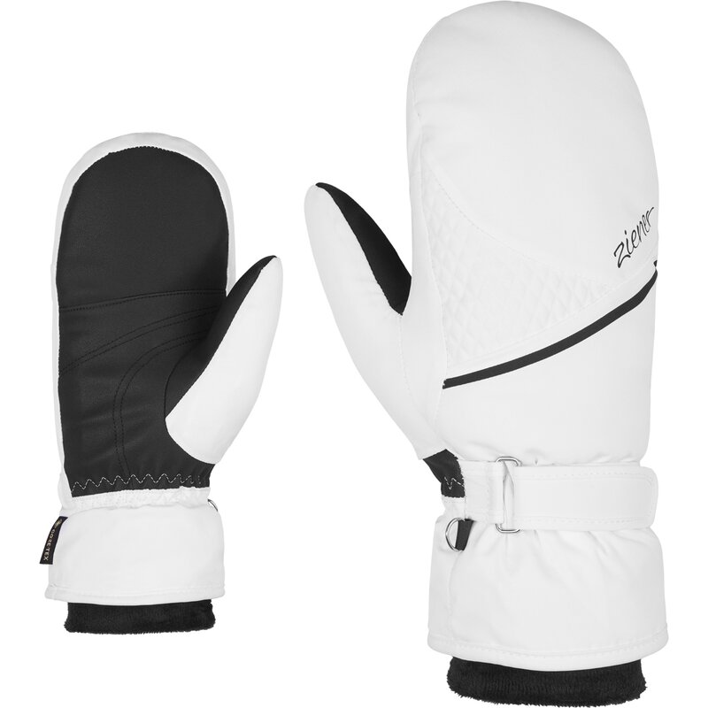 

Перчатки kiani gtx +gore plus теплые варежки la Ziener, белый