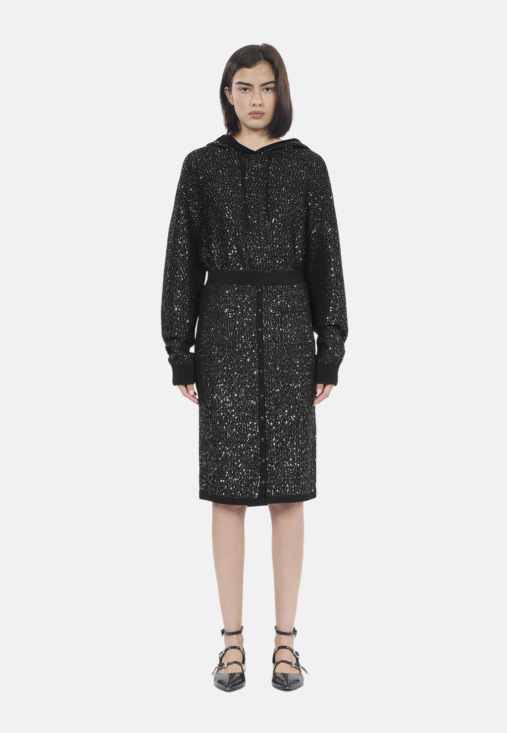 

Юбка-карандаш À SEQUINS The Kooples, черный
