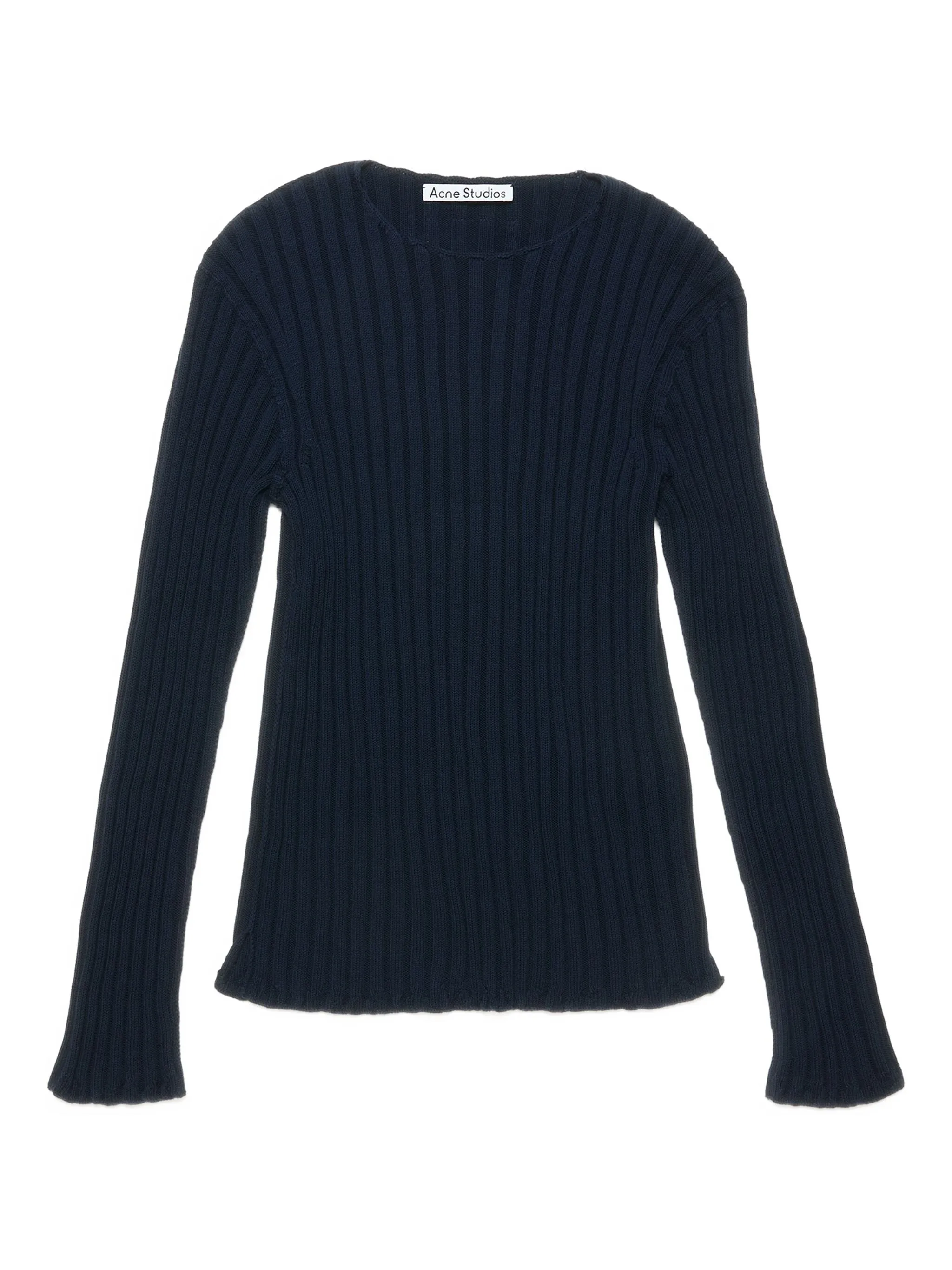 

Джемпер в рубчик Acne Studios, синий