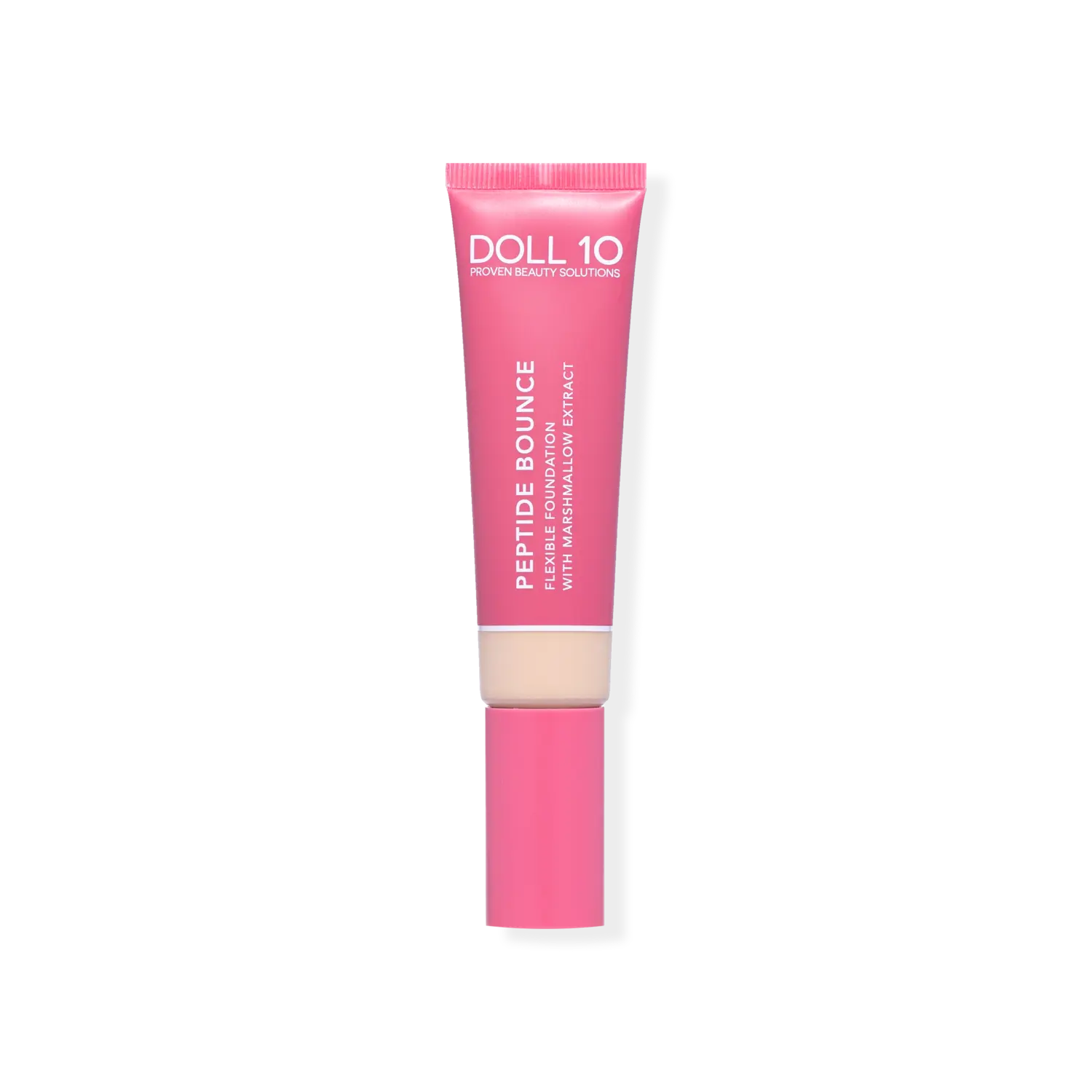 

Гибкая тональная основа Peptide Bounce с экстрактом зефира Doll 10, Fair/Light (Fair with balanced neutral undertones)