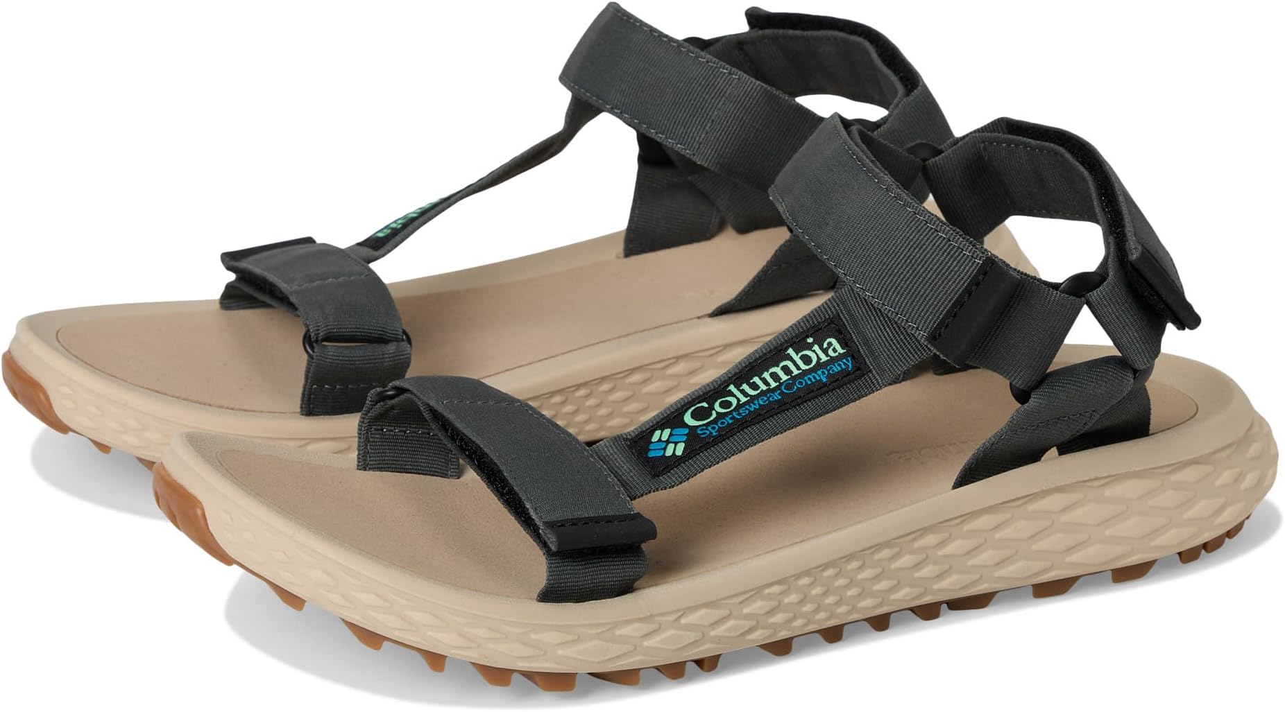 

Сандалии Columbia Konos Globetrot, цвет Grill/Mint Wave