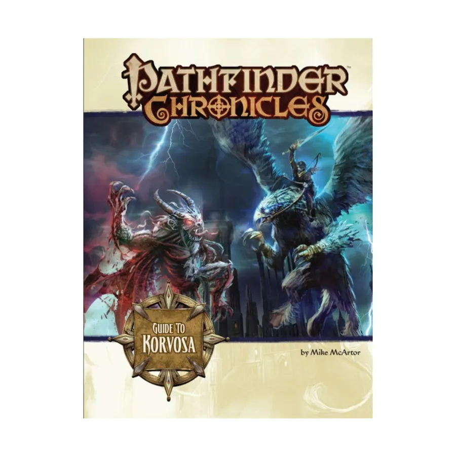 

Guide to Korvosa, Pathfinder Roleplaying Game (1st Edition) - Campaign Setting - World Books, мягкая обложка