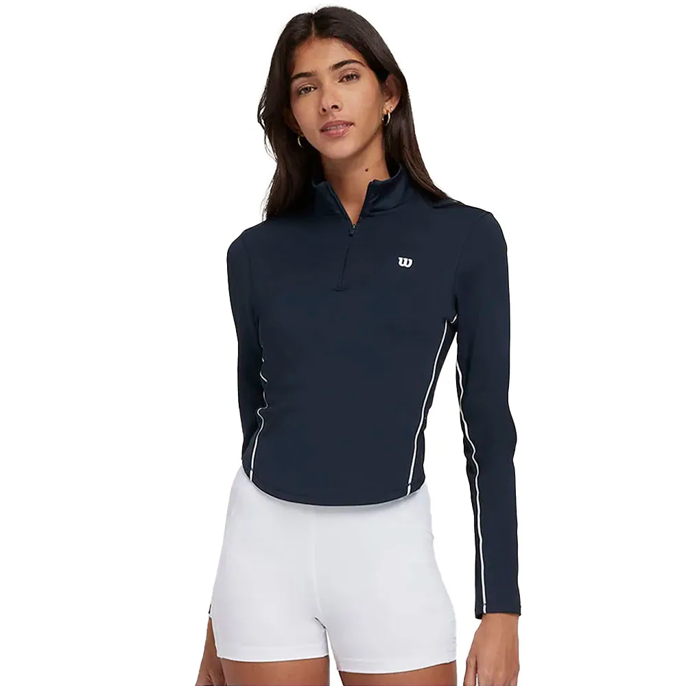 

Толстовка Wilson BrentWood half zip, синий