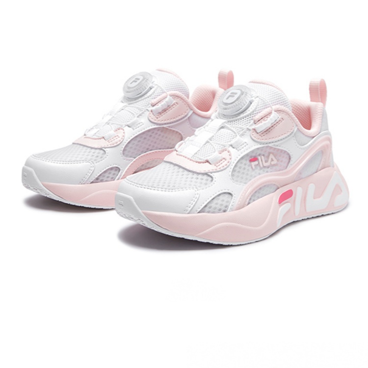 FILA KIDS Детские кроссовки для беска mid top FILA White Mist Pink Kids' — фото 3