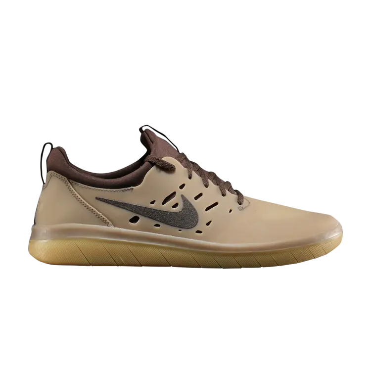 

Кроссовки Nike Nyjah Free SB 'Dark Brown', коричневый
