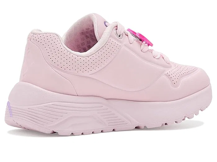 Кроссовки с принтом сердец Uno Lite Skechers Kids, Blue/Multi — фото 4