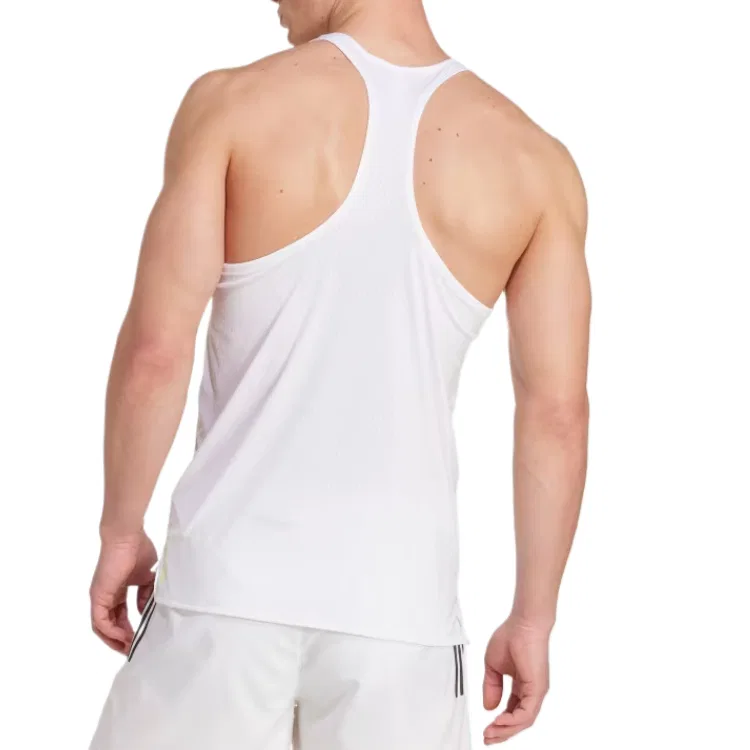 Майка беговая Adizero Archive Running Singlet Adidas, White — фото 4