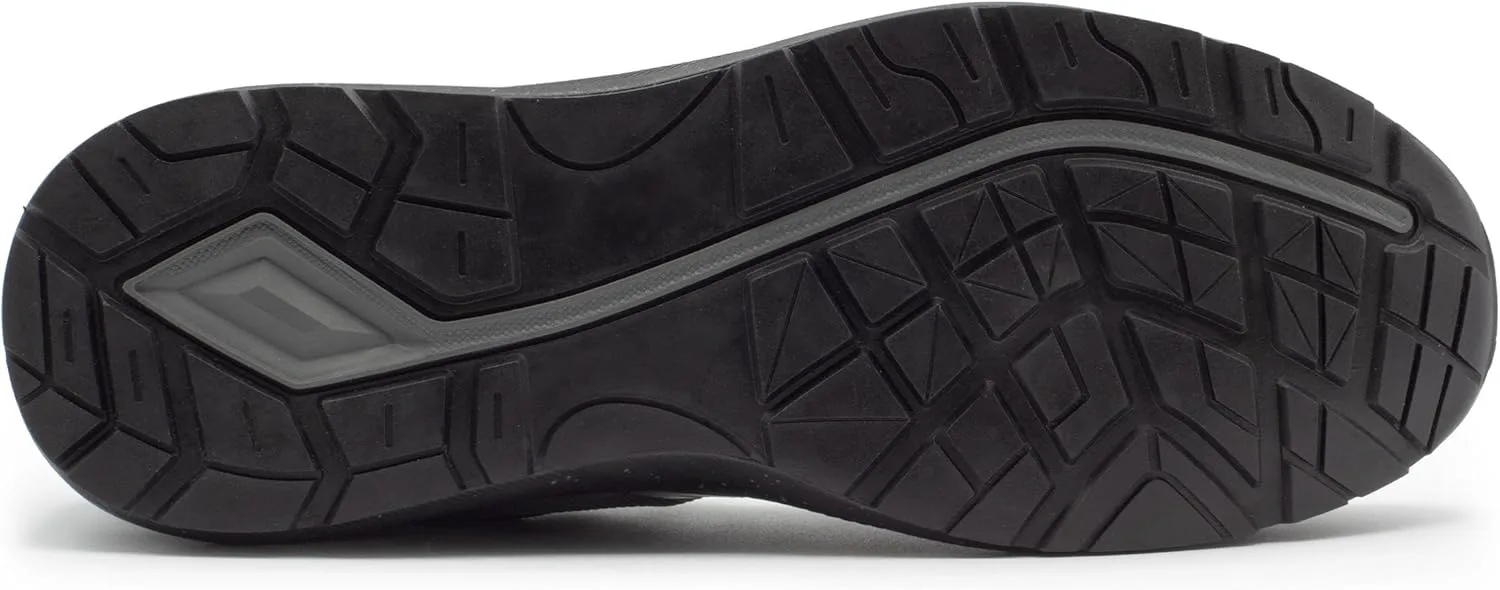 

Мужские рабочие ботинки New Balance с композитным носком - противоскользящие, защищают от электричества, устойчивы к проколам - для промышленности и строительства, серый/черный