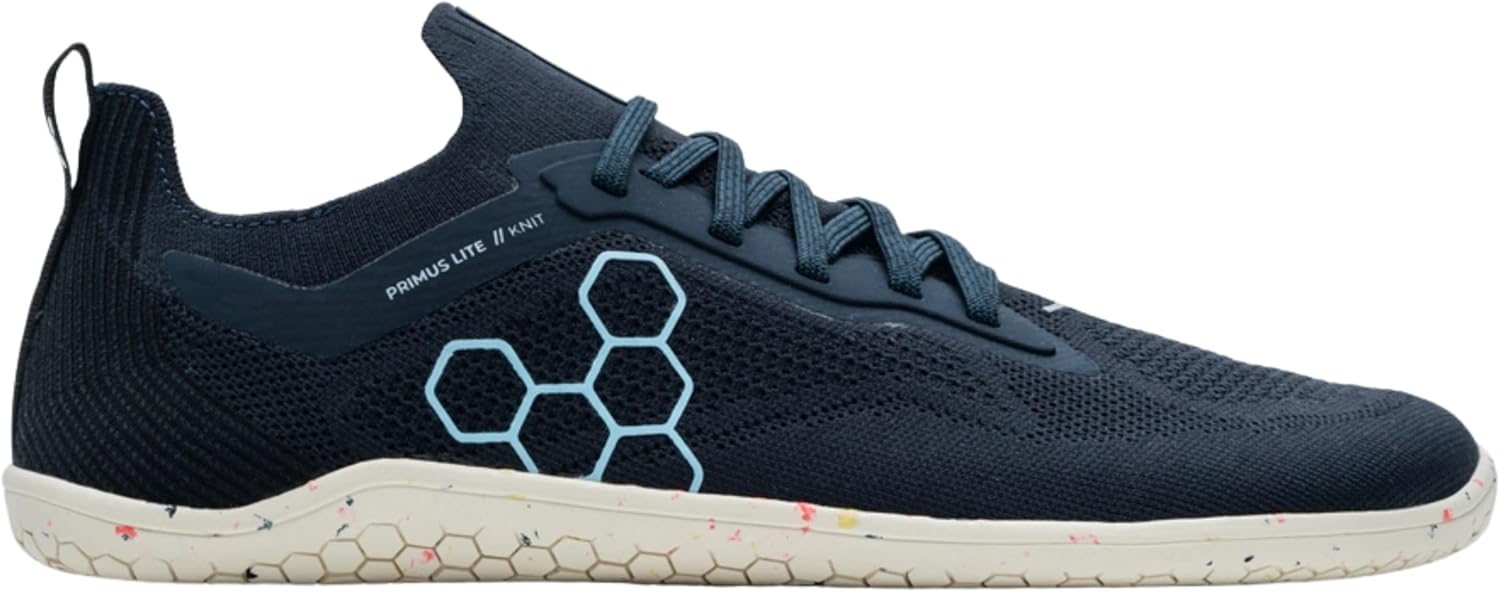 Мужские кеды Vivobarefoot Primus Lite Knit | Развивают силу, баланс и подвижность | Легкие для тренировок и бега | Широкая посадка для стабильности | Гибкая вязаная обувь — фото 2