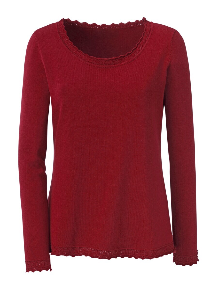 

Тонкий вязаный свитер heine Sweater, красный